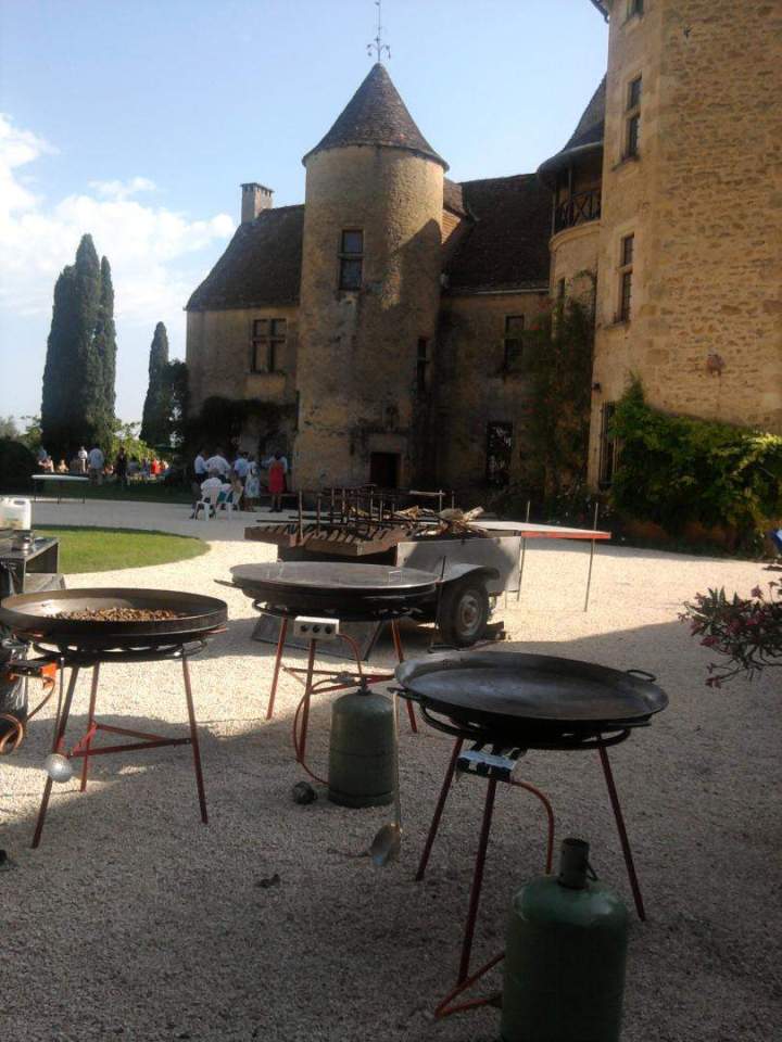 Préparation de la Paella Lot