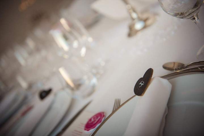 Décoration de table pour un événement Lot