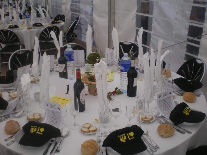 Table pour réception Lot