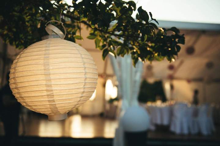 Décoration salle de mariage Lot