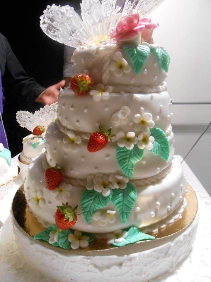 Gâteau de mariage Lot