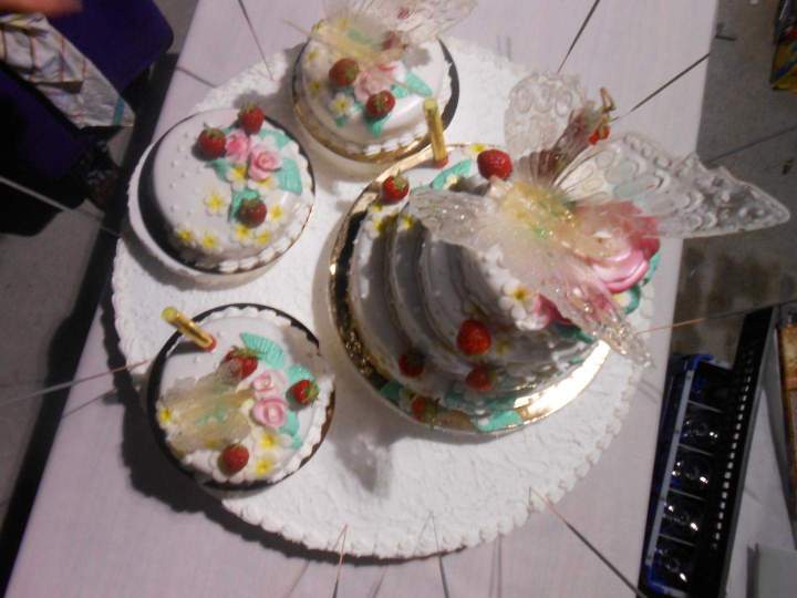 Gâteau 4 pièces Lot